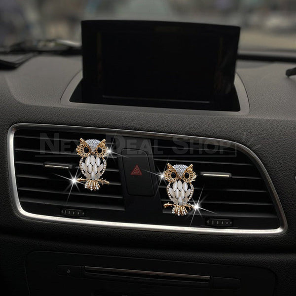 Bling Owl Car Air Freshener