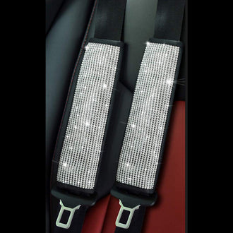 2 Pcs - Bling Car Seat Belt Cover