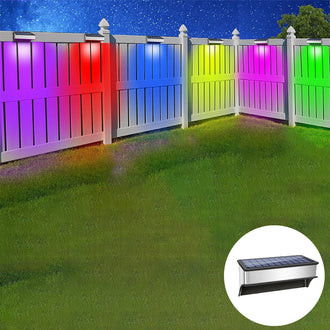 Solar Powered Aluminum Alloy Wall Light