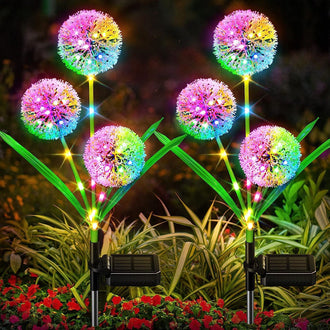 Solar Powered LED Dandelion Stake Light