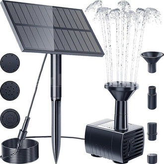 Detachable Solar Powered Outdoor Fountain Pump