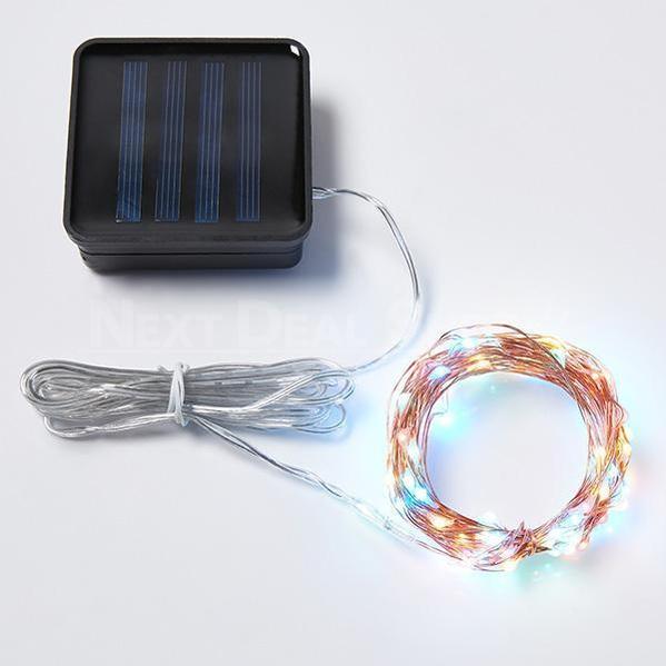 Solar-Powered Copper Wire Lights – nextdealshop.com