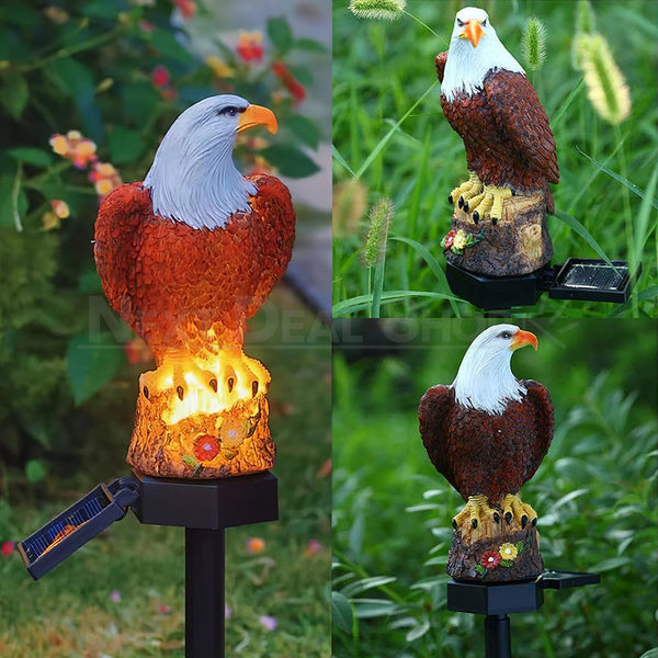 Solar Powered Eagle Garden Stake Light – nextdealshop.com