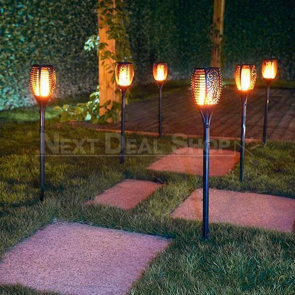 Solar-Powered Flame Torch Lamp – Next Deal Shop